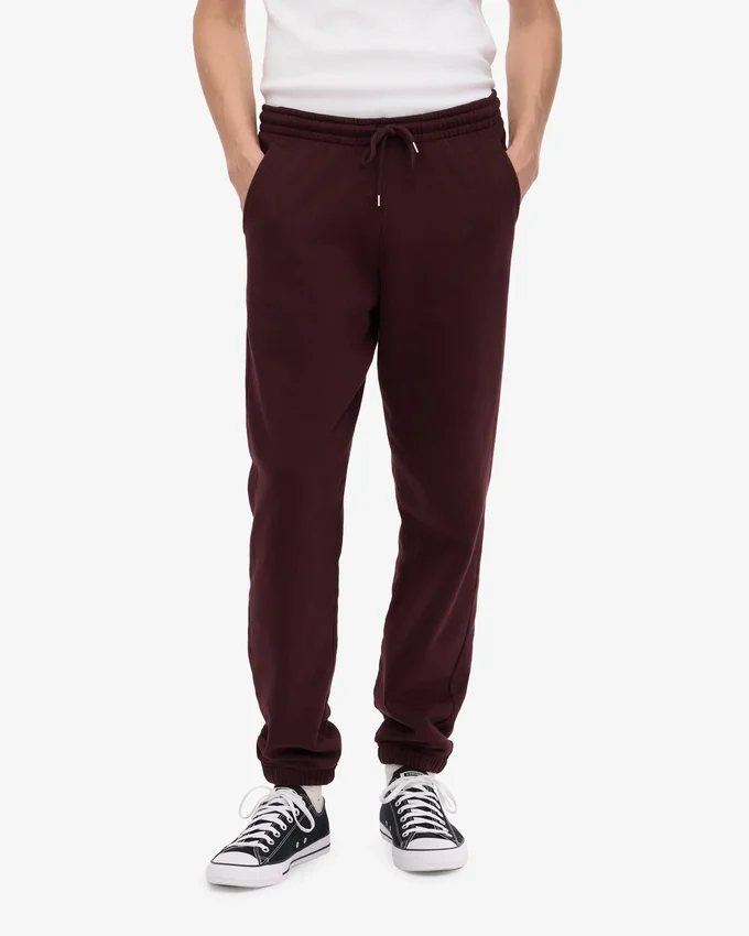Pantalones de chándal orgánicos - Rojo sangre