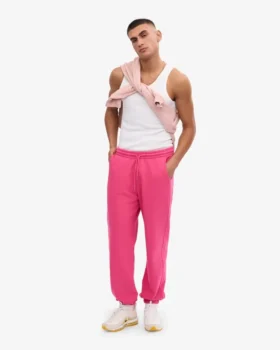 Pantalones de chándal orgánicos – Rosa chicle