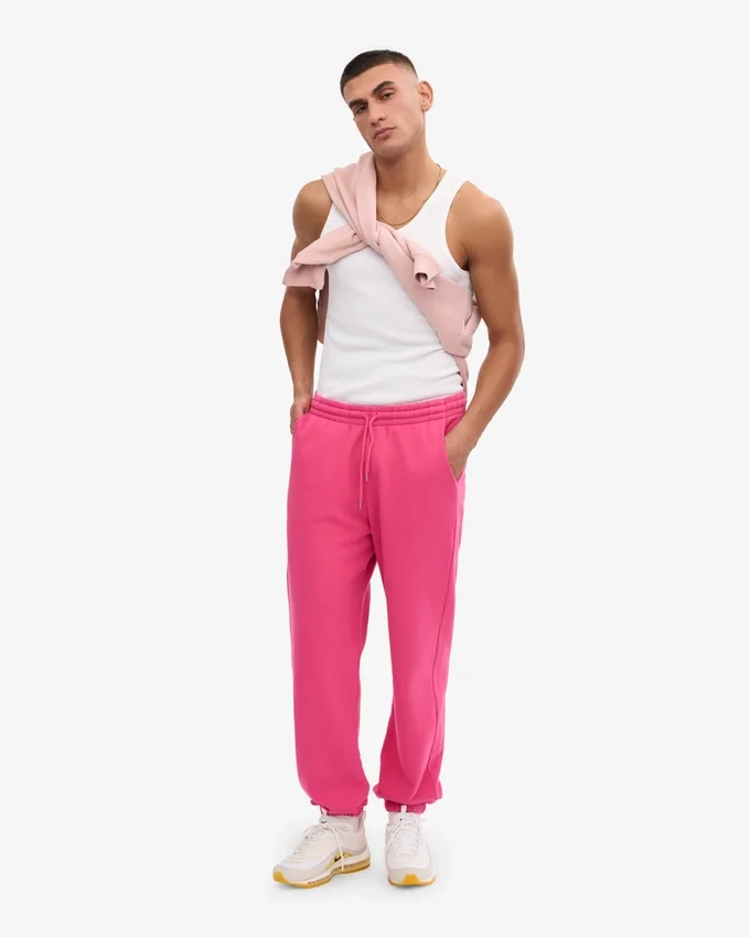 Pantalones de chándal orgánicos - Violeta ultra
