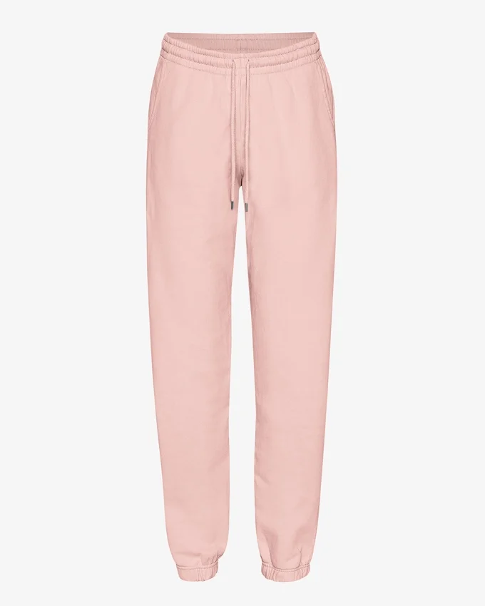 Pantalones de chándal orgánicos - Rosa descolorido