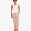 Pantalones de chándal orgánicos - Rosa descolorido