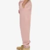 Pantalones de chándal orgánicos - Rosa descolorido