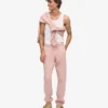 Pantalones de chándal orgánicos - Rosa descolorido
