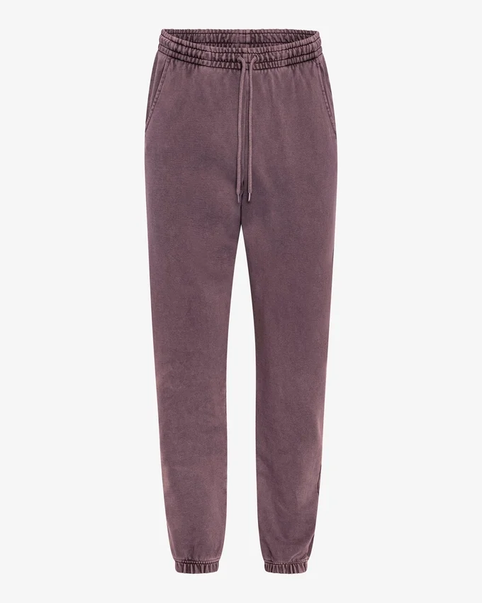 Pantalones de chándal orgánicos - Uva descolorida