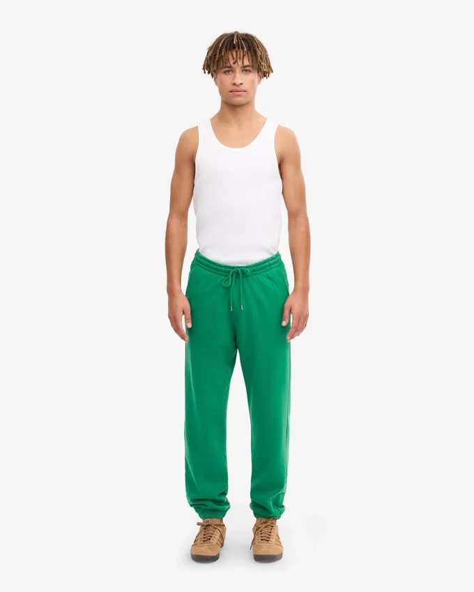 Pantalones de chándal orgánicos - Verde Kelly