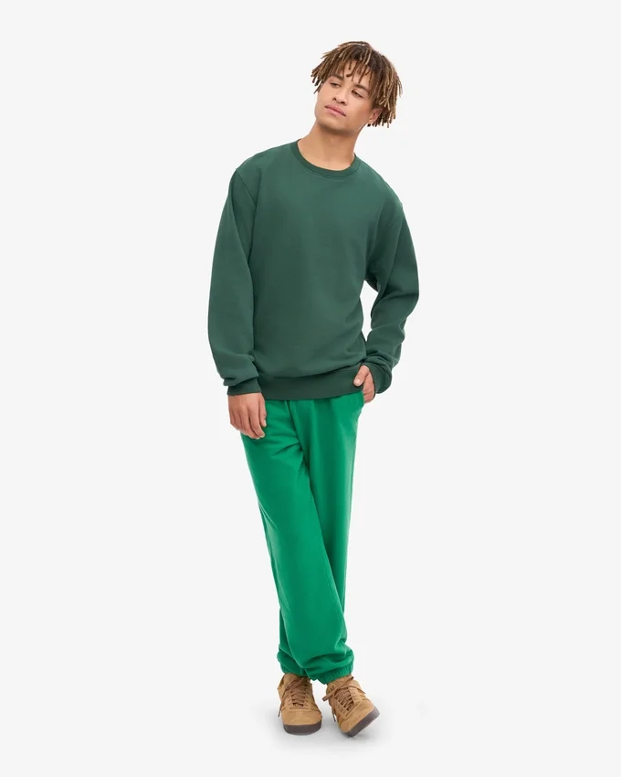 Pantalones de chándal orgánicos - Verde Kelly