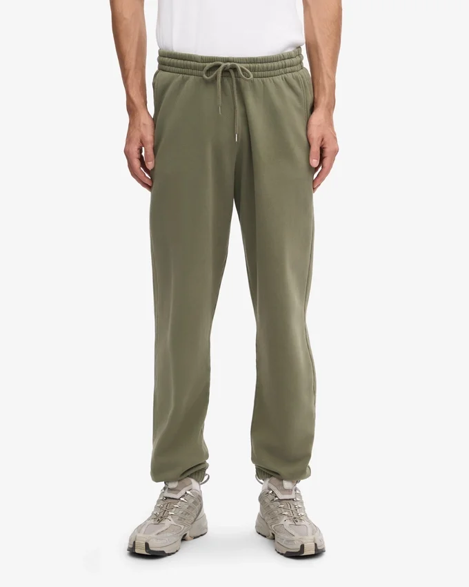 Pantalones de chándal orgánicos - Verde oliva apagado
