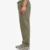 Pantalones de chándal orgánicos - Verde oliva apagado