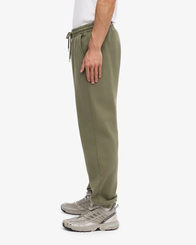 Pantalones de chándal orgánicos - Verde oliva apagado