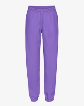 Pantalones de chándal orgánicos - Violeta ultra