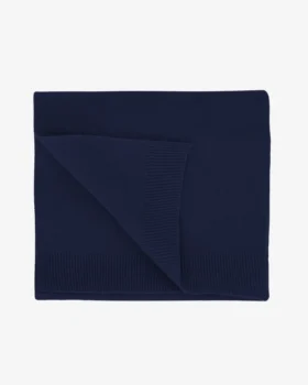 Pañuelo de lana merino - Azul marino