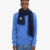 Pañuelo de lana merino - Azul marino