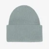 Sombrero de lana merino - azul acero
