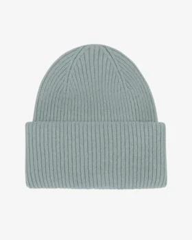 Sombrero de lana merino - azul acero