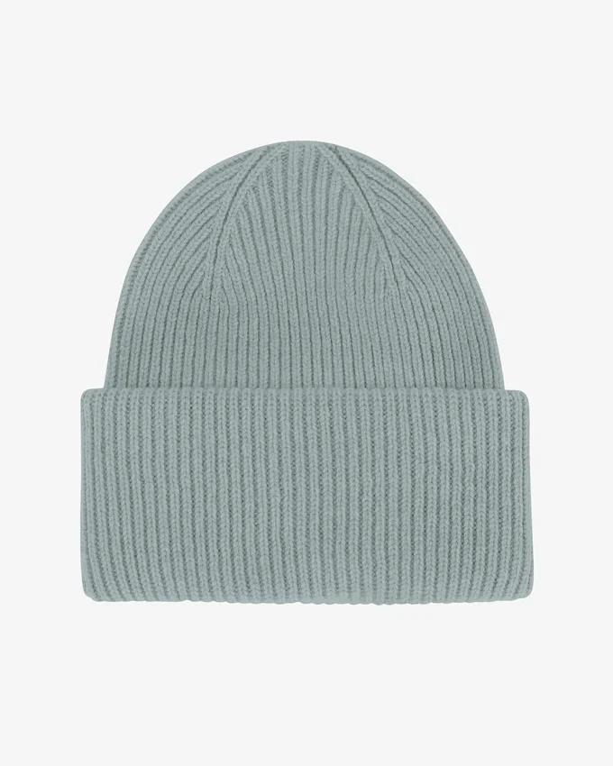 Sombrero de lana merino - azul acero