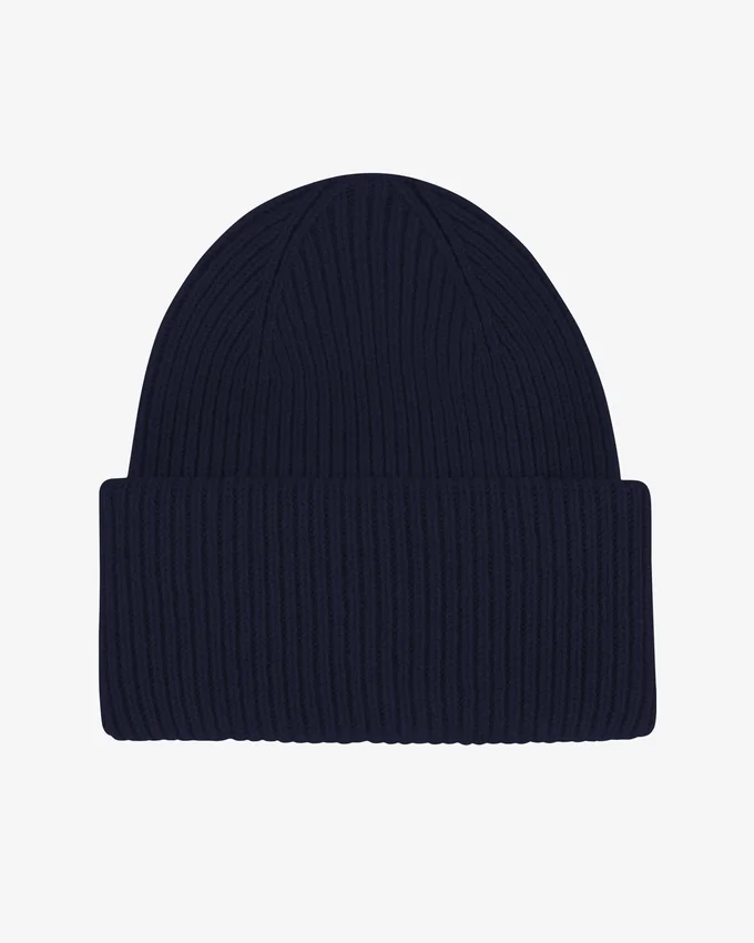 Sombrero de lana merino - Azul marino