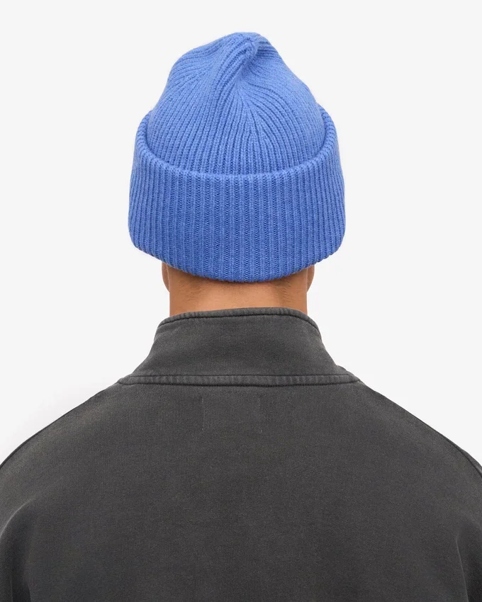 Sombrero de lana merino - Azul pacífico