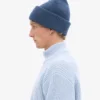 Sombrero de lana merino - azul petróleo
