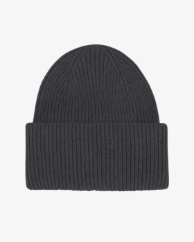 Sombrero de lana merino - Gris lava