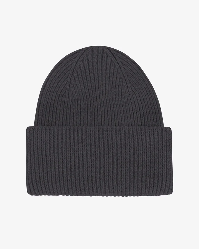 Sombrero de lana merino - Gris lava