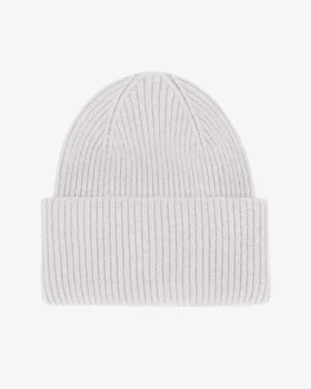Sombrero de lana merino - Mezcla de colores nieve