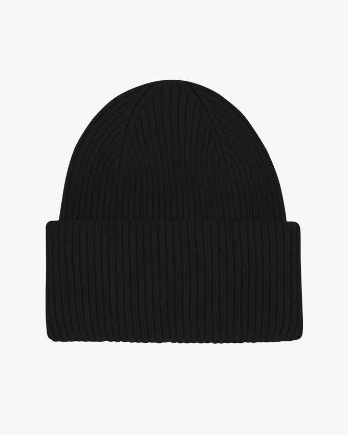 Sombrero de lana merino - Negro intenso