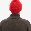 Sombrero de lana merino - Rojo mandarina