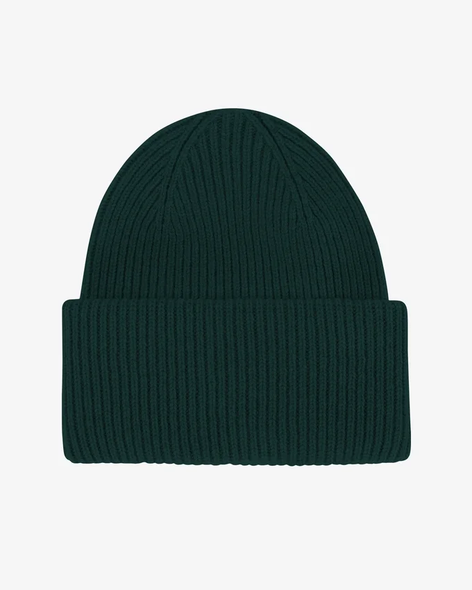 Sombrero de lana merino - Verde esmeralda