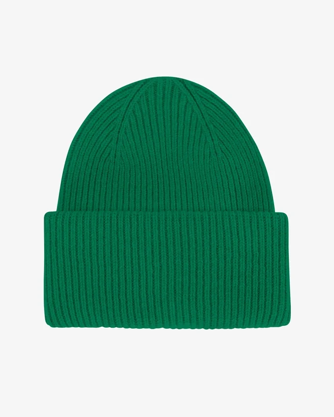 Sombrero de lana merino - Verde Kelly