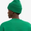 Sombrero de lana merino - Verde Kelly