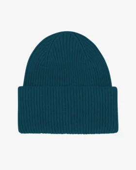 Sombrero de lana merino - Verde océano