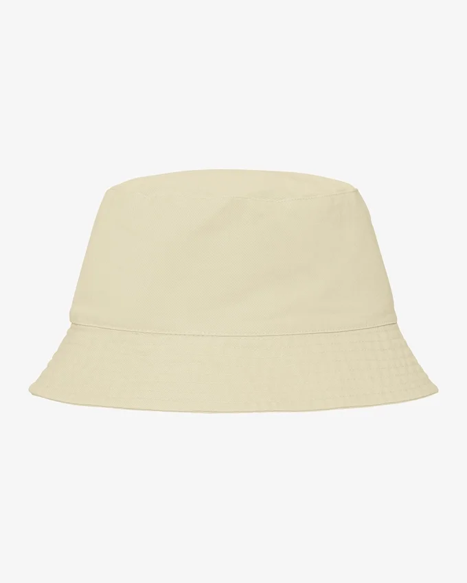 Sombrero de pescador de algodón orgánico - Amarillo suave