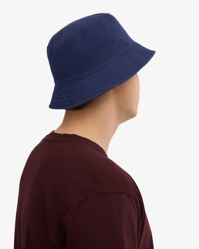Sombrero de pescador de algodón orgánico - Azul marino