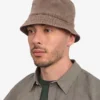 Sombrero de pescador de algodón orgánico - Caqui descolorido