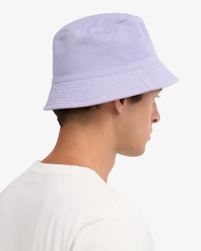 Sombrero de pescador de algodón orgánico - Lavanda suave