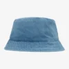 Sombrero de pescador de algodón orgánico - Índigo descolorido