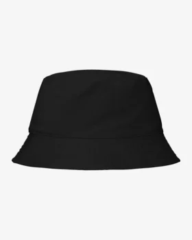 Sombrero de pescador de algodón orgánico - Negro intenso