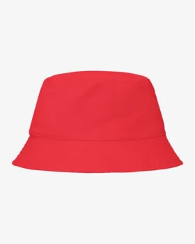 Sombrero de pescador de algodón orgánico - Rojo mandarina