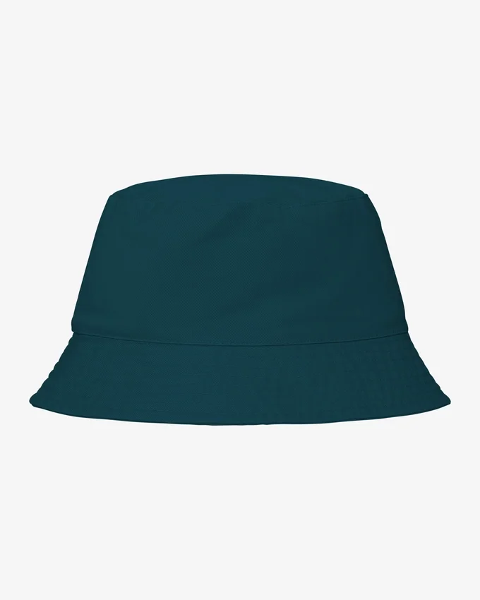 Sombrero de pescador de algodón orgánico - Verde océano