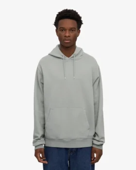 Sudadera con capucha Classic Organic – Azul acero