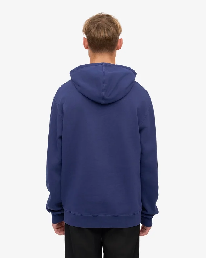 Sudadera con capucha Classic Organic - Azul marino