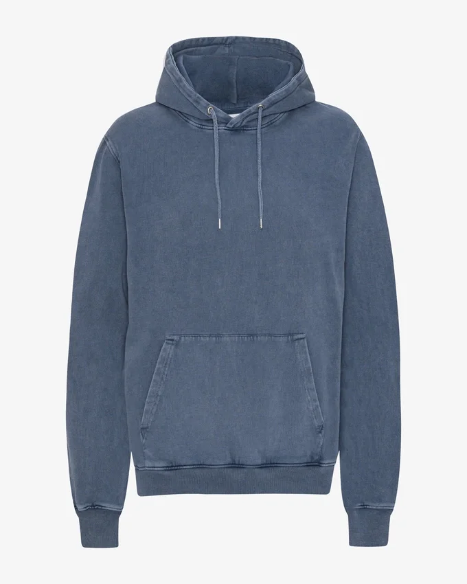 Sudadera con capucha Classic Organic - Azul Neptuno