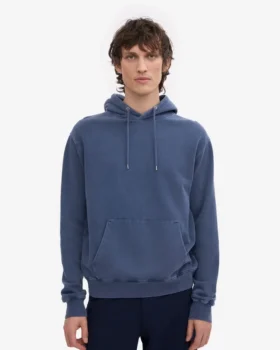 Sudadera con capucha Classic Organic – Azul Neptuno