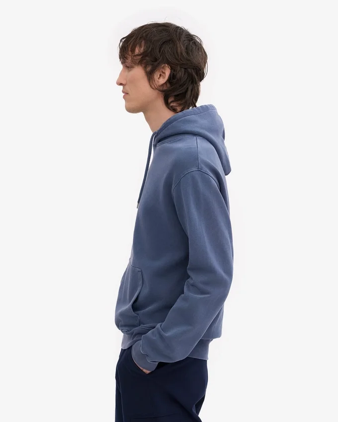 Sudadera con capucha Classic Organic - Azul Neptuno