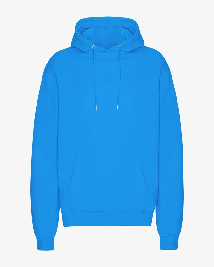 Sudadera con capucha Classic Organic - Azul Pacífico