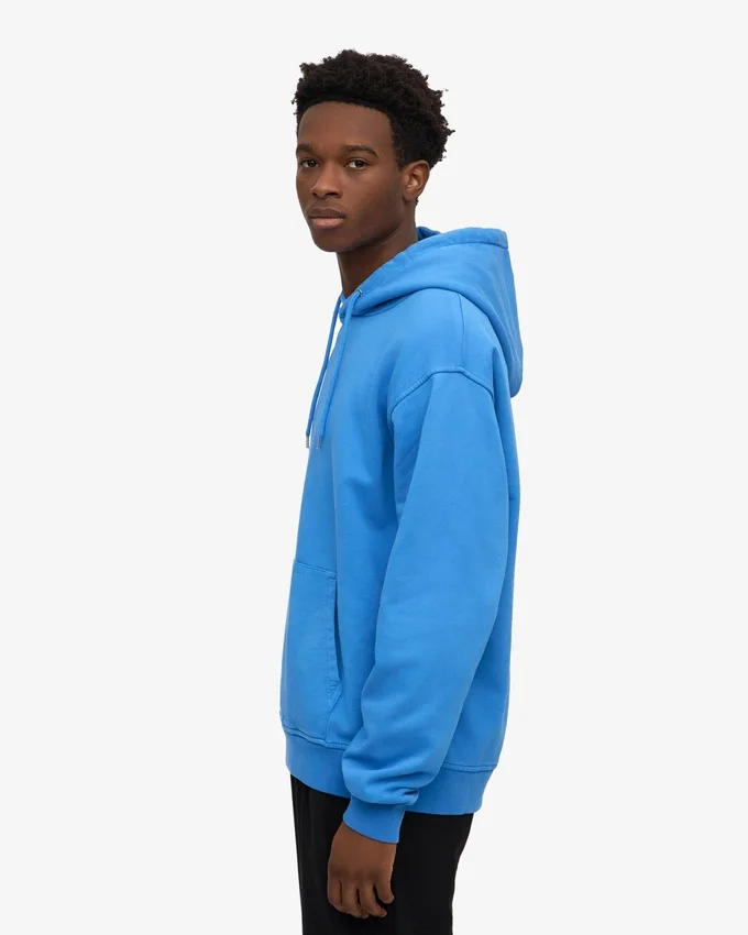 Sudadera con capucha Classic Organic - Azul Pacífico