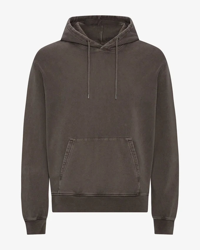 Sudadera con capucha Classic Organic - Barro descolorido