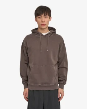 Sudadera con capucha Classic Organic – Barro descolorido