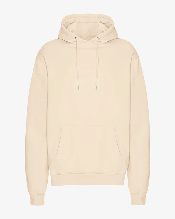 Sudadera con capucha Classic Organic - Blanco marfil