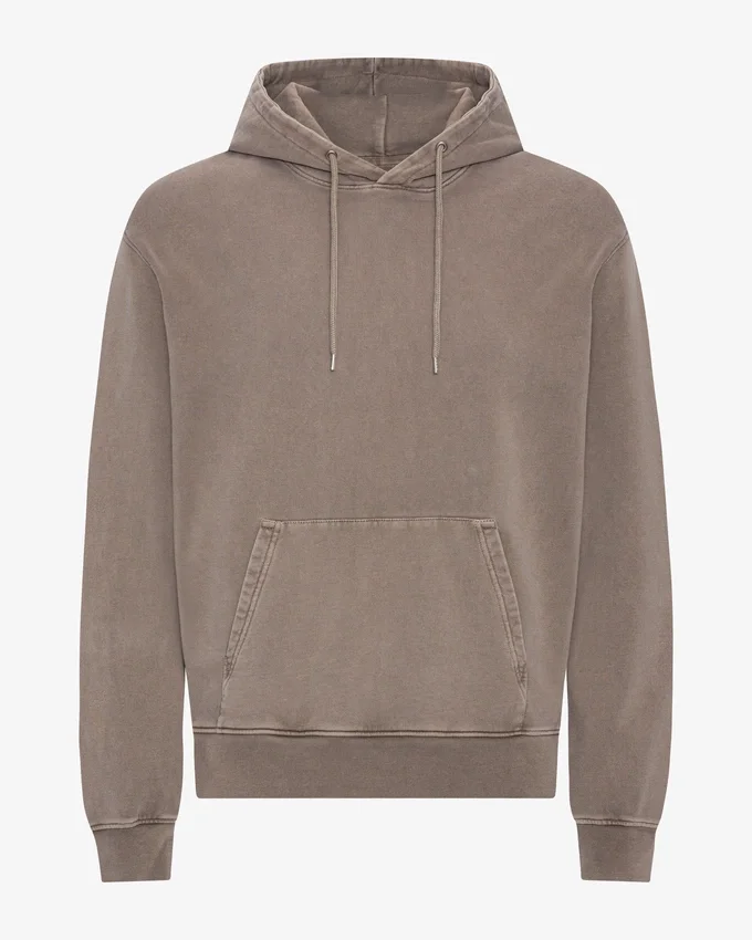 Sudadera con capucha Classic Organic - Caqui descolorido
